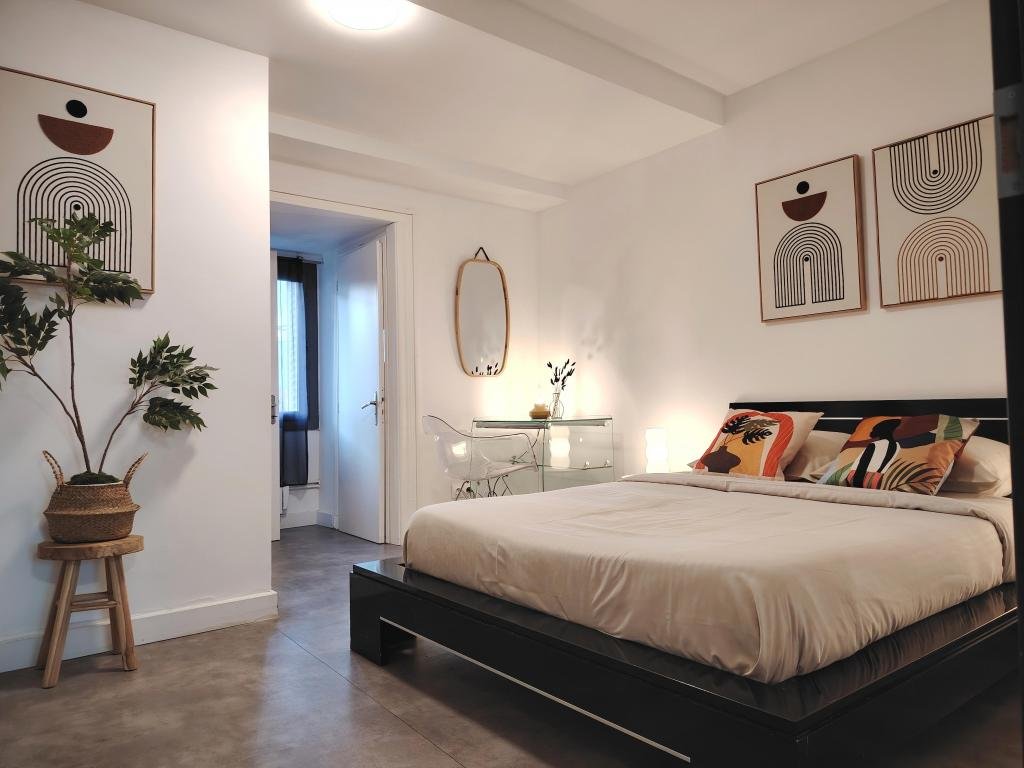 Chambre aménagée · T2 Airbnb · Clermont-Ferrand — après