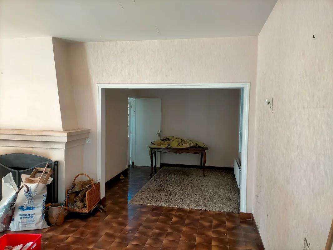 Rénovation salle à manger  · Saint-Doulchard (Bourges) — avant